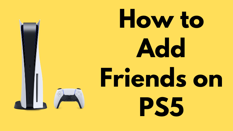 Select Search tab to add Friends on PS5
