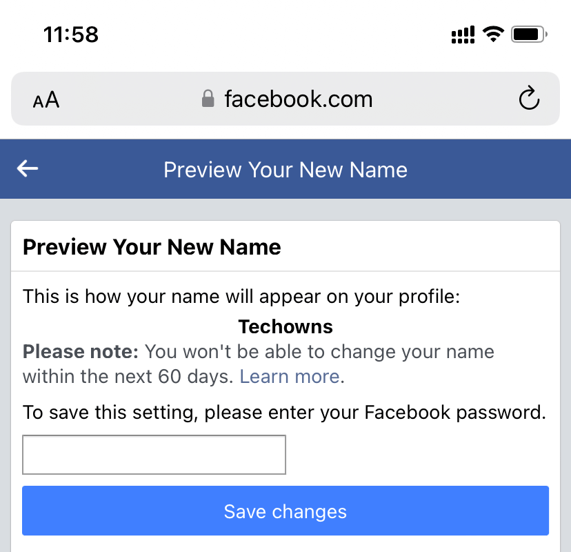 How to Change Your Name on Messenger