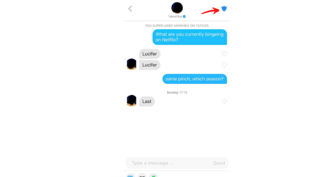Method to Delete and unmatch Tinder Message