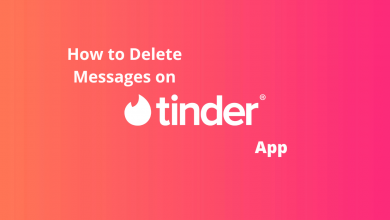 How to Delete Messages on Tinder