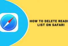 How to Delete Reading List on Safari