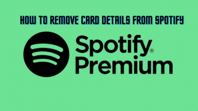 How to Remove Card from Spotify