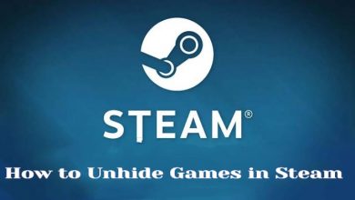 How to Unhide Games in Steam