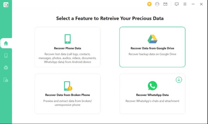 different methods to recover data from Android phone.