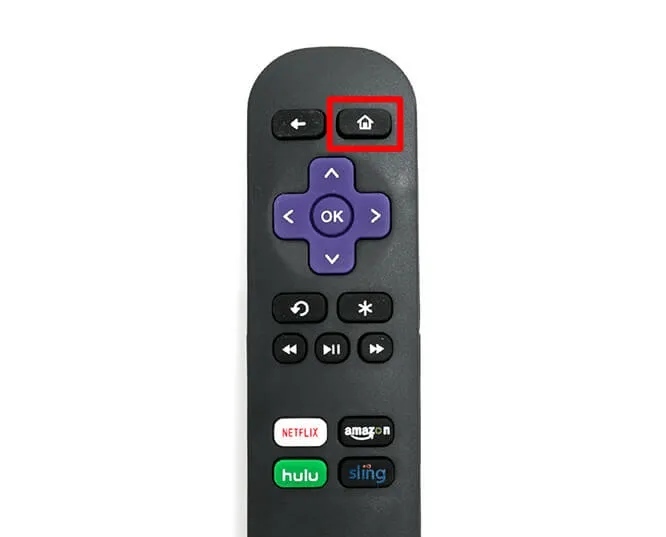 Roku error code 003 - press home button 