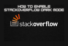 Stackoverflow Dark Mode