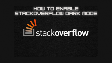 Stackoverflow Dark Mode