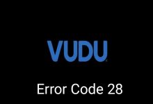 Vudu Error Code 28