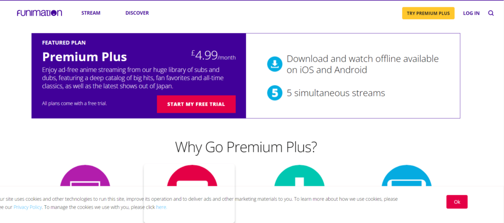 Click on the  Try Premium Plus button 