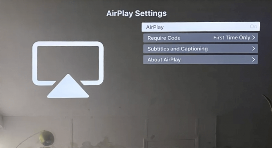 AirPlay Crunchyroll to Samsung Smart TV