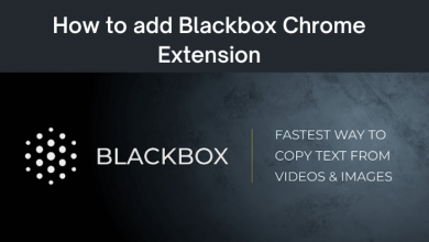 Blackbox Chrome Extension