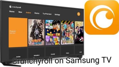 Crunchyroll on Samsung TV