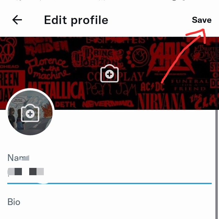 Click save to finish the process