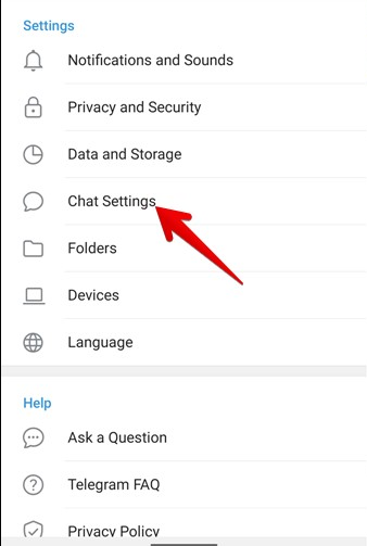 Method to Change Telegram Theme on Android