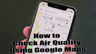 How to Check Air Quality Using Google Map