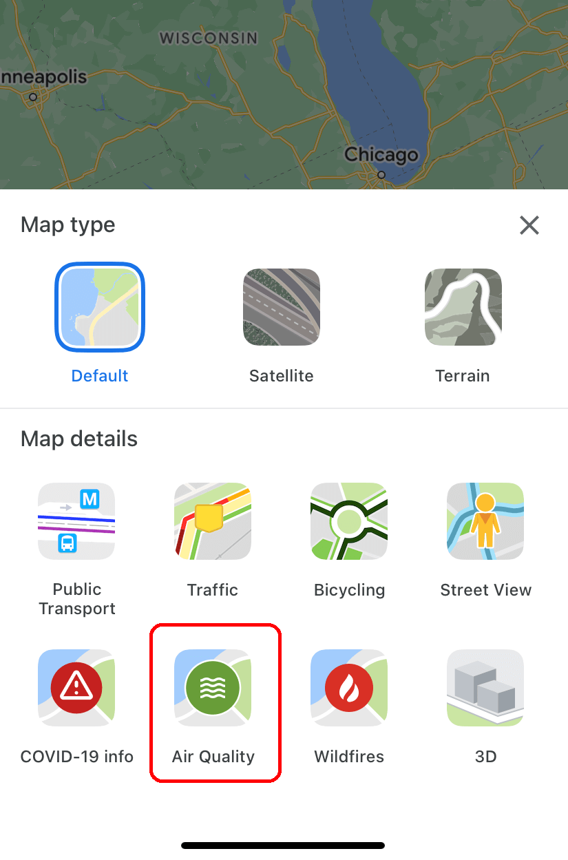How to Check Air Quality Using Google Maps