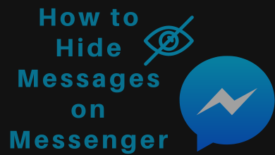 How to Hide Messages on Messenger