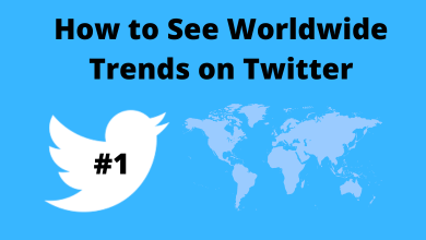 How to See Worldwide Trends on Twitter