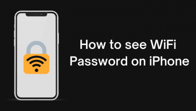 How to See WiFi Password on iPhone