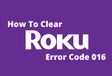 Roku Error Code 016