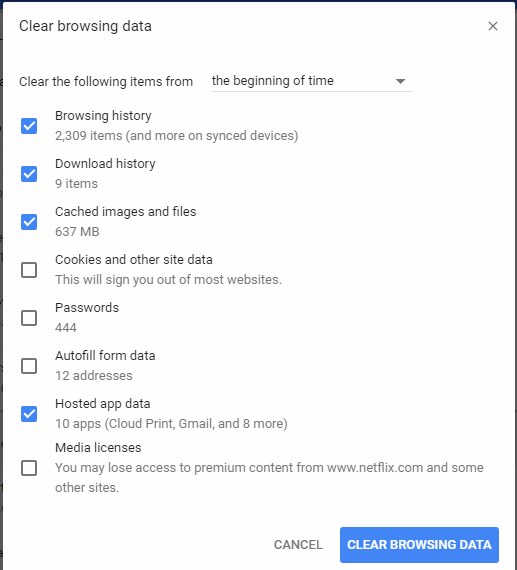 To clear browser cache to get rid of Omegle Captcha