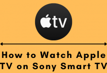 Apple TV on Sony TV