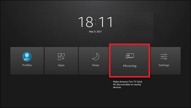 Tap on the Mirroring option to Cast Android Screen to TV Without Chromecast