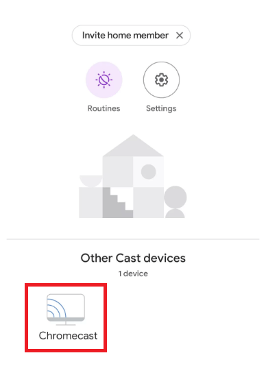Select your device