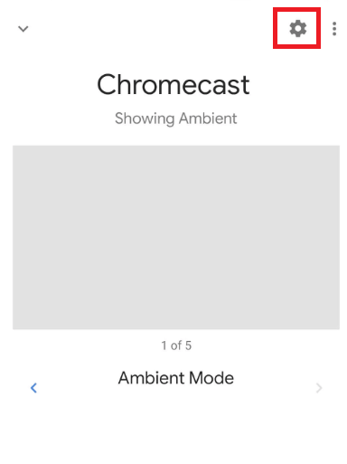 Chromecast Settings
