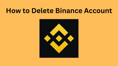 Delete Binance Account