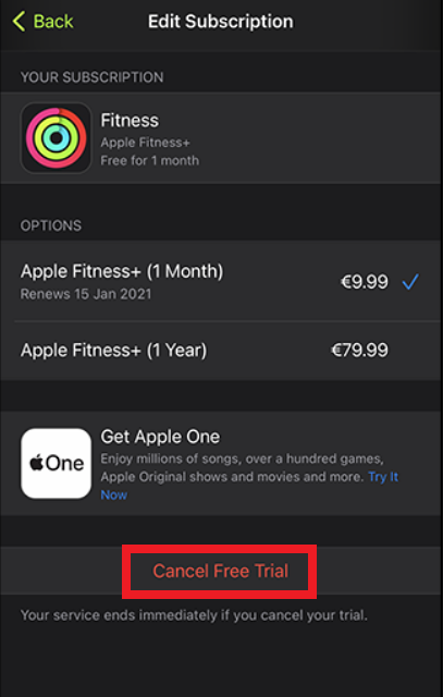 How to Cancel Apple Fitness Plus