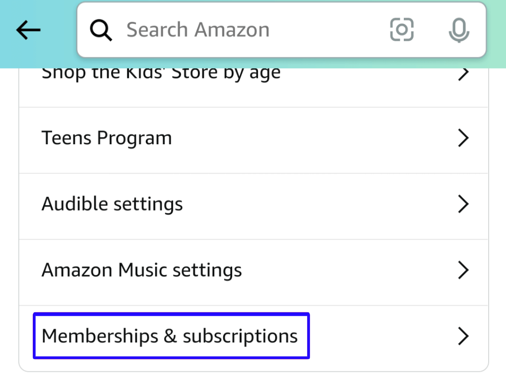 Method to Cancel Dazn Subscription using Amazon
