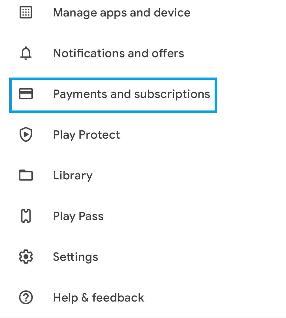 Payments and Subscriptions on Play Store