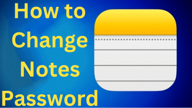 How to Change Notes Password