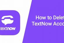 How to Delete TextNow Account