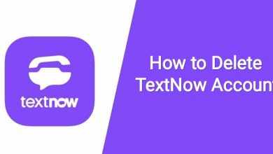 How to Delete TextNow Account