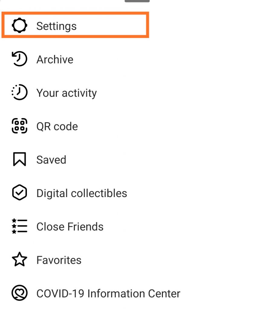 Select Settings