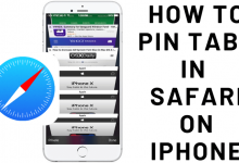 How to Pin Tabs in Safari on iPhone