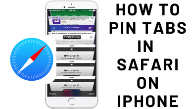 How to Pin Tabs in Safari on iPhone
