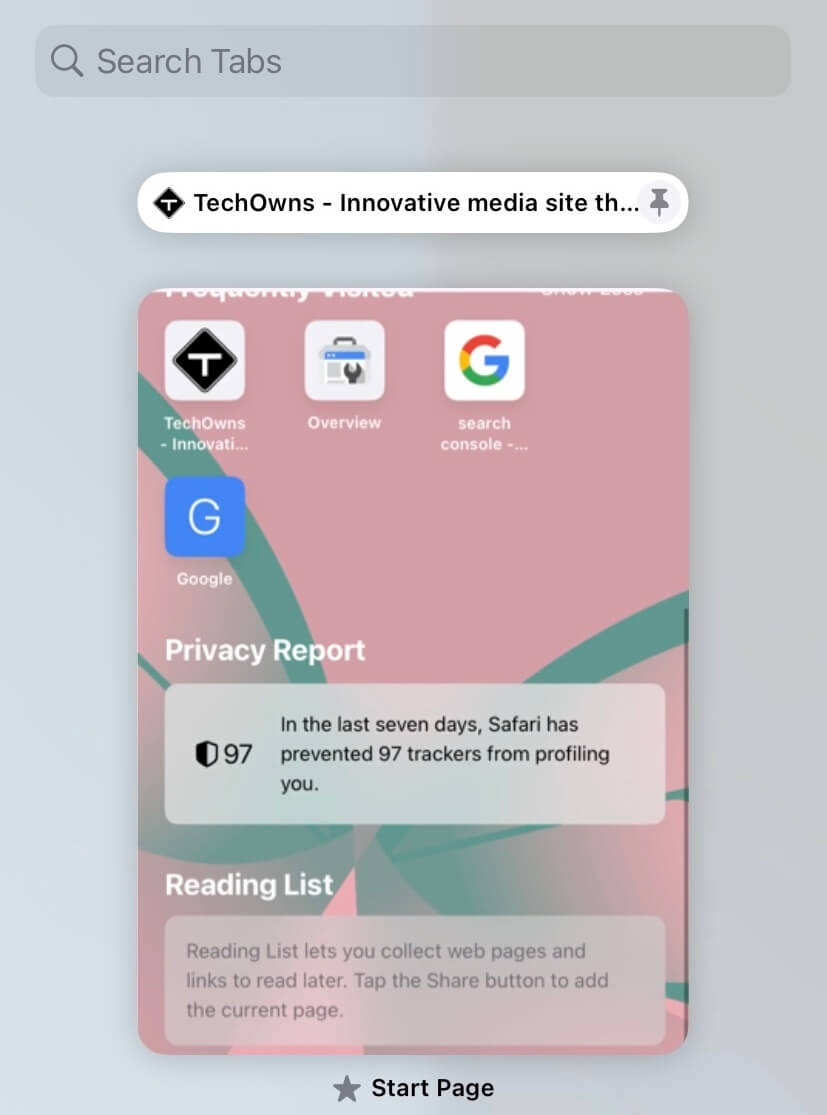 How to Pin Tabs in Safari on iPhone