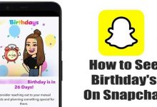 How to See Birthday's on Snapchat