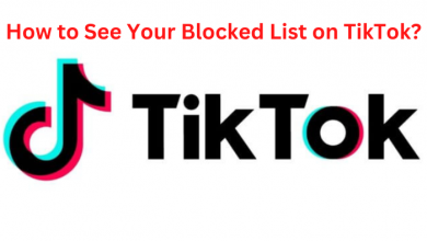 how to see your blocked list on tiktok