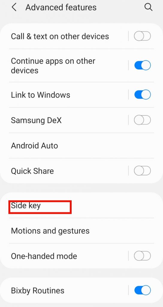 How to Turn Off Galaxy S21- Click Side Key