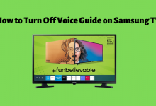 How to Turn Off Voice Guide on Samsung TV