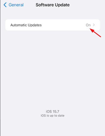 Settings to update your iPhone 