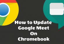 How to Update Google Meet on Chromebook