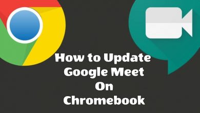 How to Update Google Meet on Chromebook