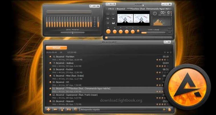 Music Player on Chromebook -AIMP Music Player