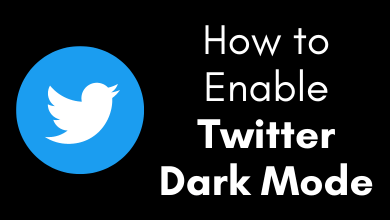 Twitter Dark Mode
