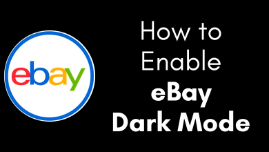 eBay Dark Mode